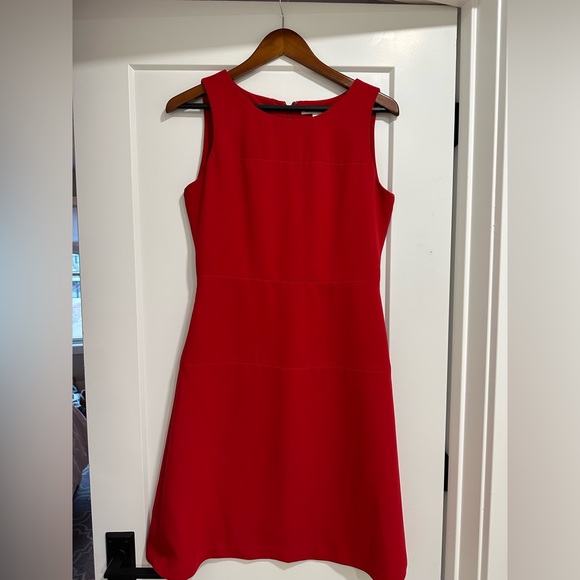 Banana Republic Red A Line Dress - sz6 - Picture 1 of 3